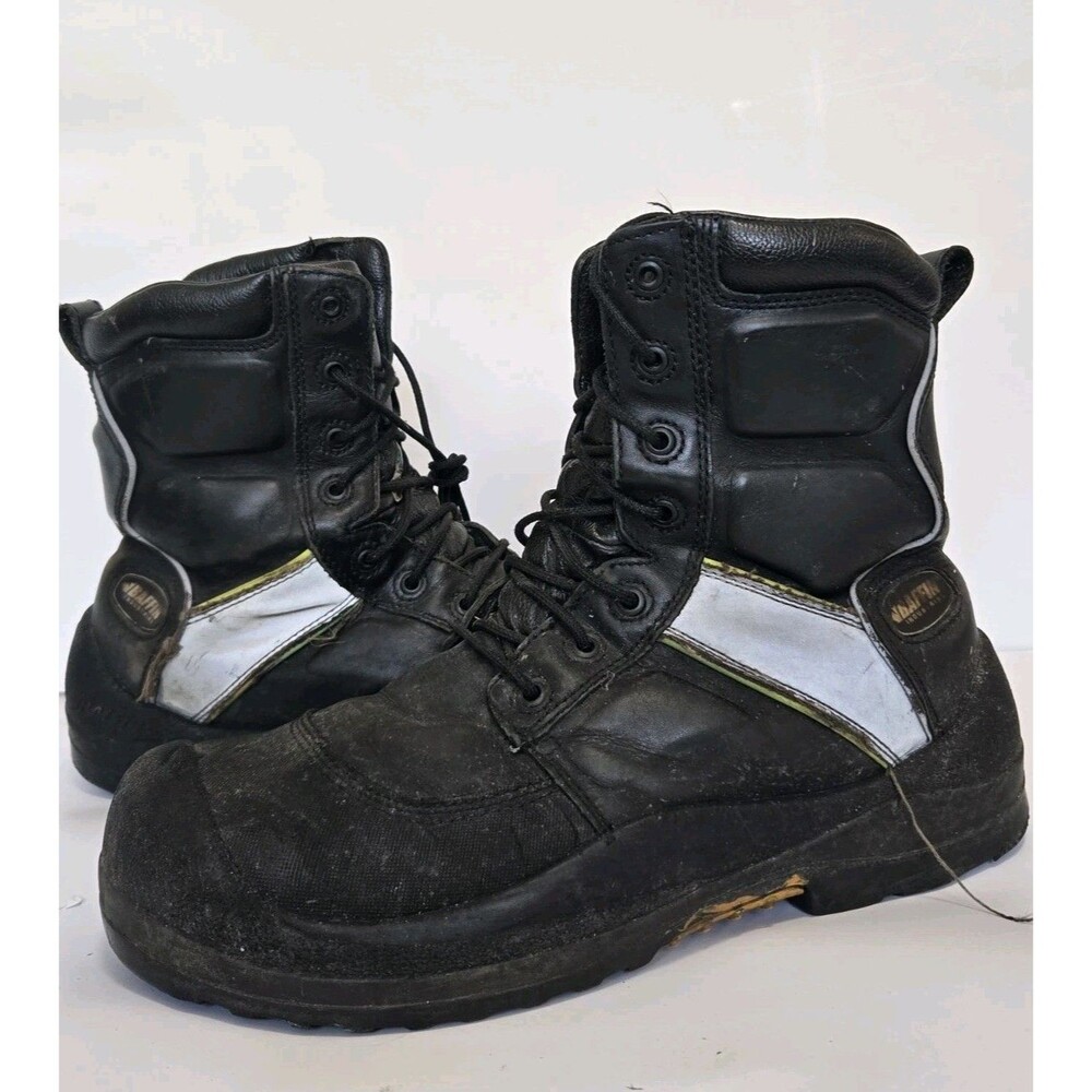 Baffin Boots Mens 12 Premium Worker Hi Viz Steel Toe Work Reflective Non Slip